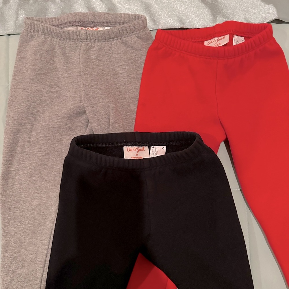 Cat & Jack Fleece lined leggings
